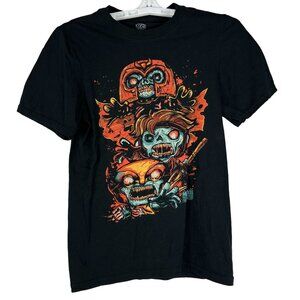 Marvel Zombies Graphic Tee Black XS Short Sleeve Crew Neck 100% Cotton Unisex